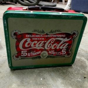 Vintage Coca-cola lunch box